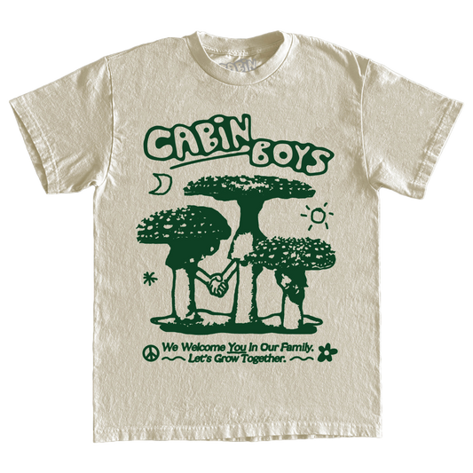 Grow Together Tee - Cream