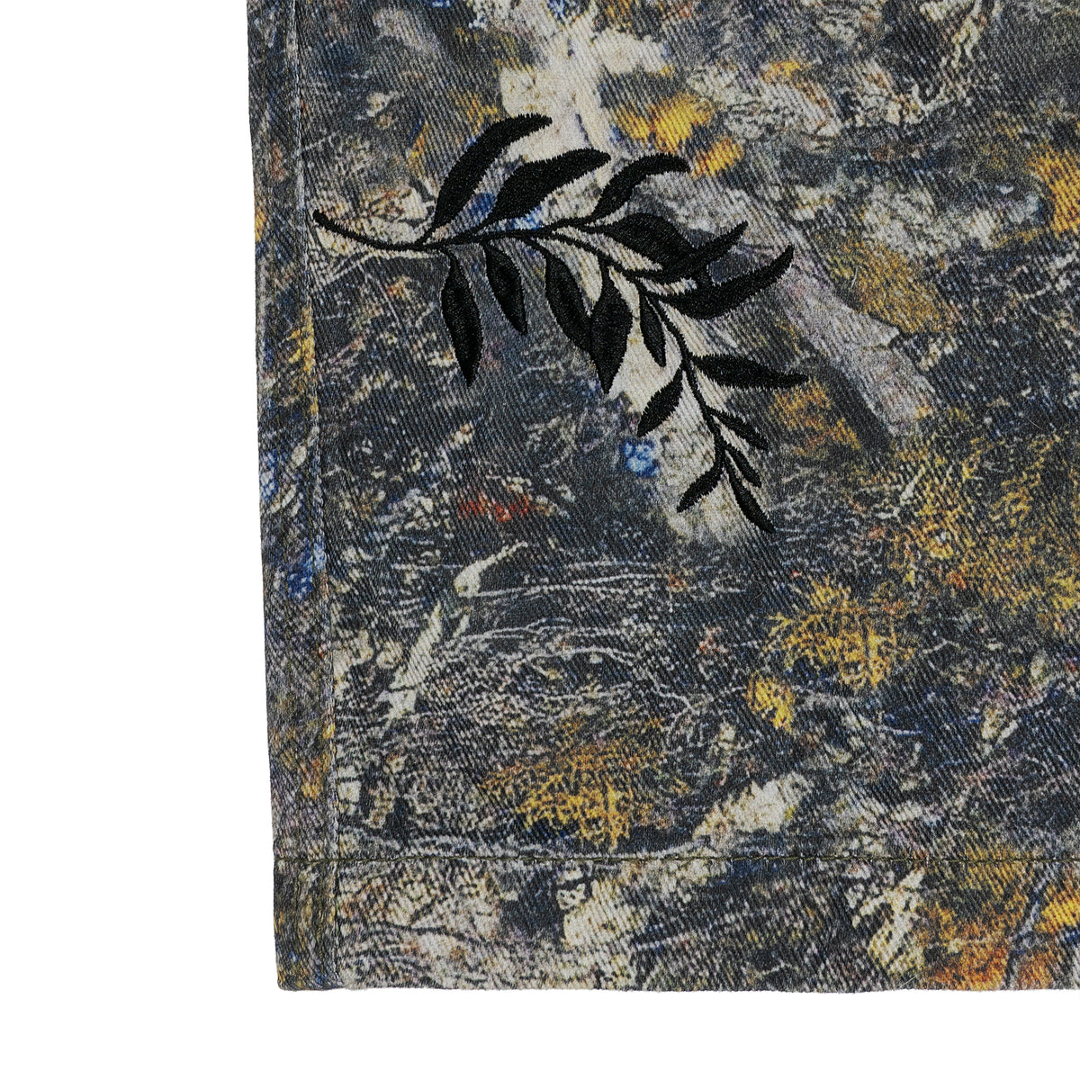 Moonless X Cabin Boys Touch Grass Baggy Camo Jeans