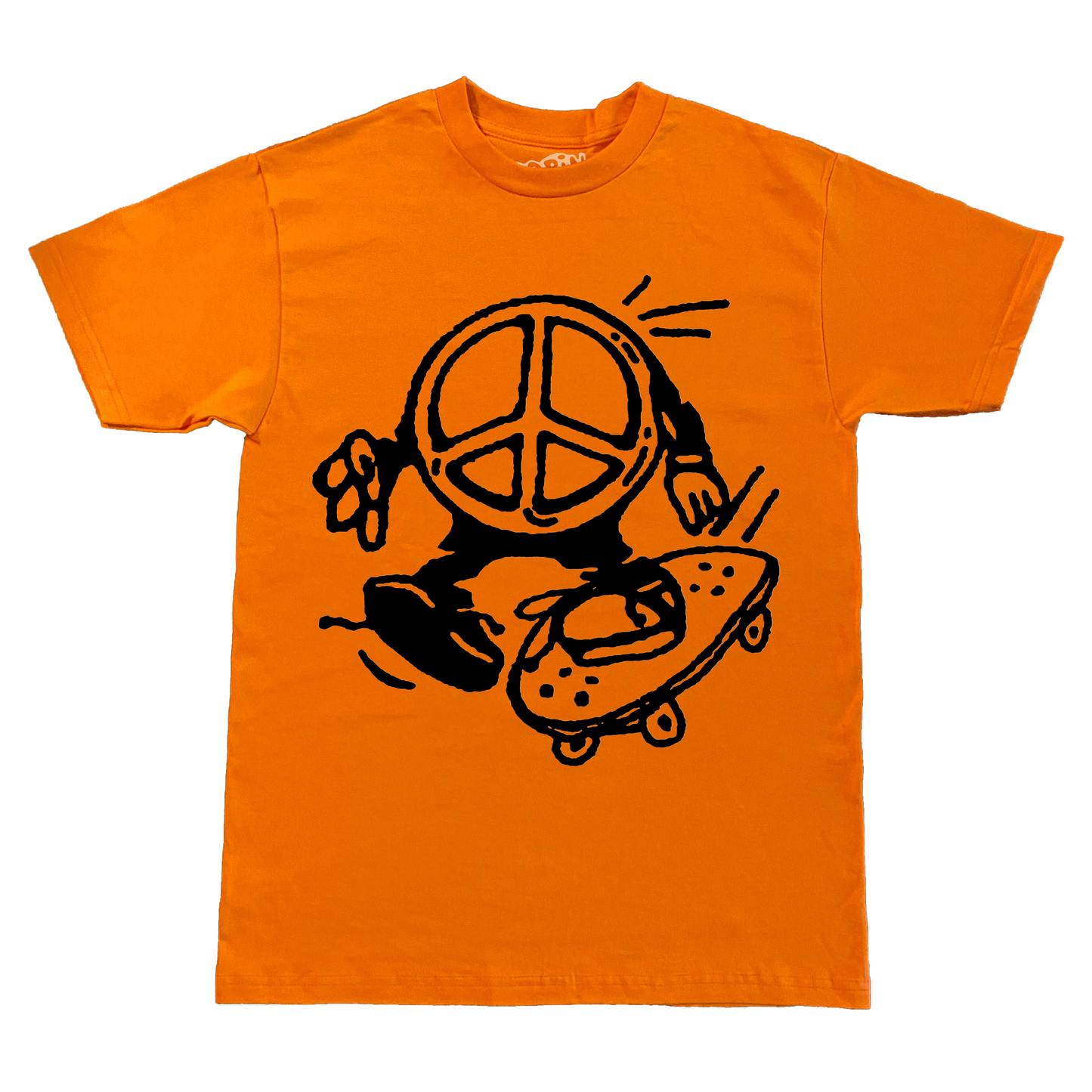 Peace Out Tee - Orange